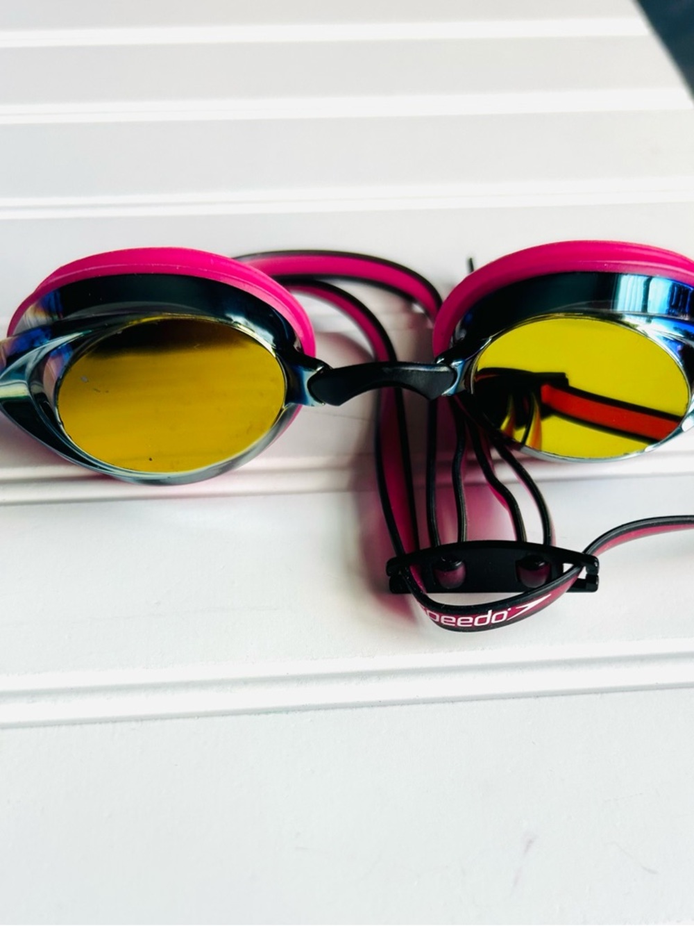 SPEEDO WOMEN'S VANQUISHER 2.0 MIRRORED GOGGLE Pink